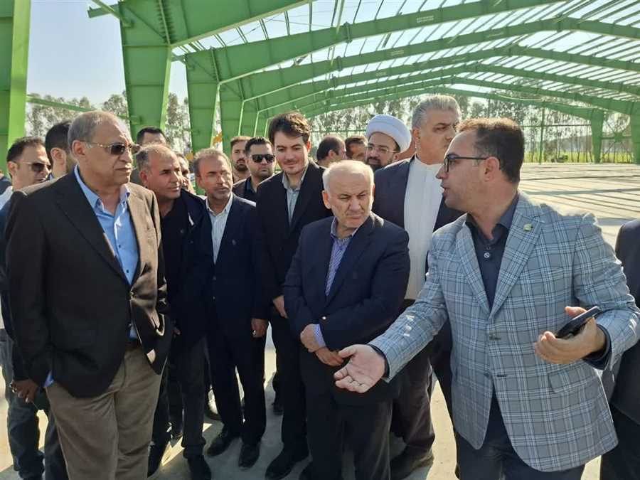  نمره مثبت استاندارمازندران به توسعه و بهسازی کارخانه کمپوست بهشهر