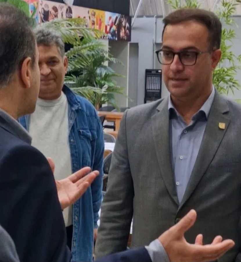 بازدید مشترک فرماندار و شهردار بهشهر از پروژه بزرگ خدماتی و گردشگری