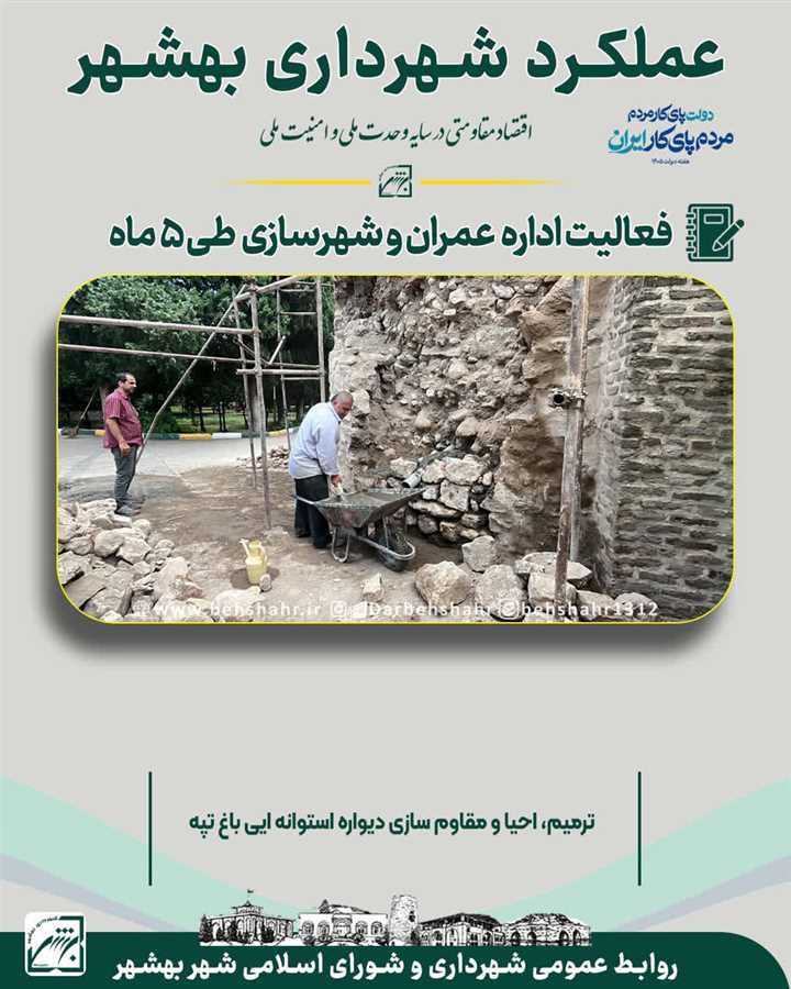  هفته دولت با شعار دولت پای کار مردم، مردم پای کار ایران 
