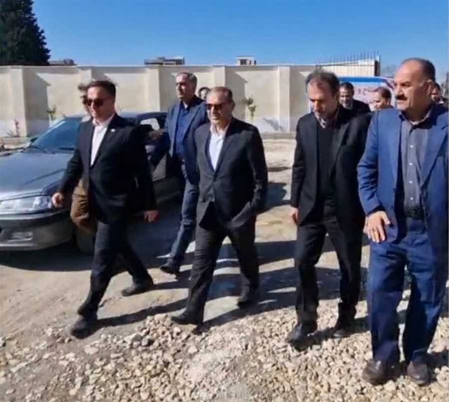 روند احیای عمارت چیت‌ سازی با حضور قاسمی طوسی معاون استاندار مازندران   