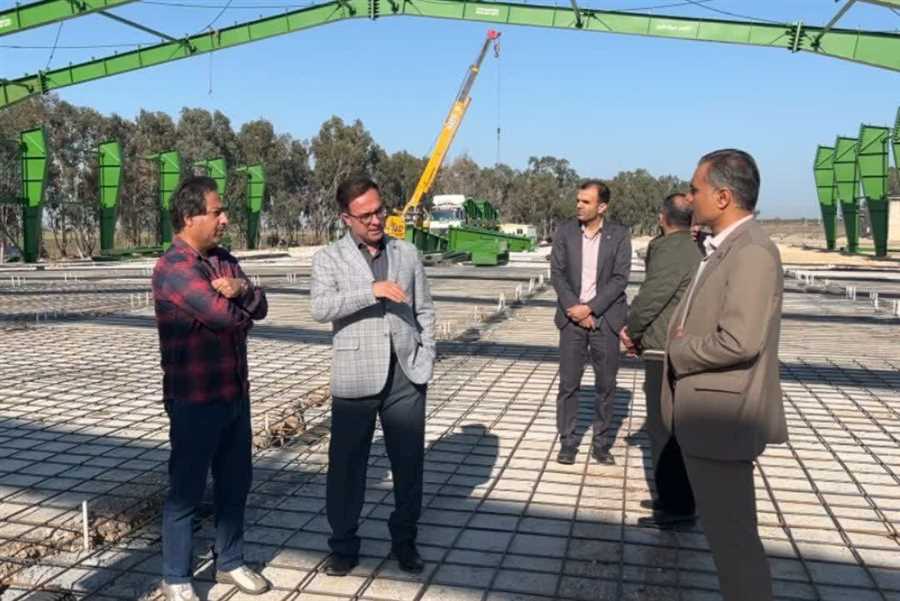 بازدید  از پروژه 2000 میلیارد ریالی